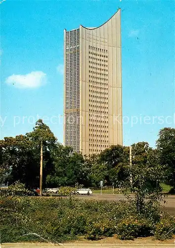 AK / Ansichtskarte Leipzig Hochhaus Karl Marx Universitaet Kat. Leipzig