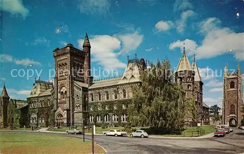 AK / Ansichtskarte Toronto Canada University College and Soldiers Tower Kat. Ontario