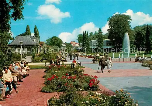 AK / Ansichtskarte Bad Nenndorf Im Kurpark Kat. Bad Nenndorf