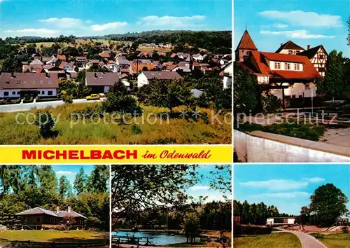 AK / Ansichtskarte Michelbach Aglasterhausen Panorama Teilansichten Kat. Aglasterhausen