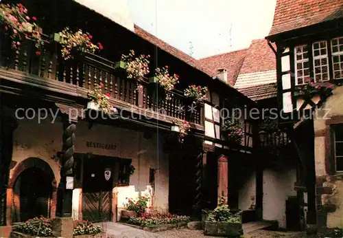 AK / Ansichtskarte Riquewihr Haut Rhin Maison Liebrich Storchenhof Kat. Riquewihr