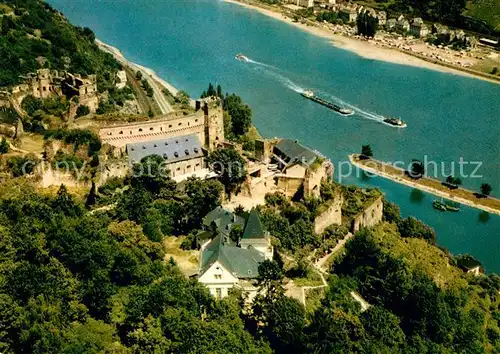 AK / Ansichtskarte St Goar Rheinpartie mit Burg Rheinfels Kat. Sankt Goar