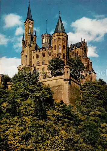 AK / Ansichtskarte Hechingen Burggaststaette Burg Hohenzollern Kat. Hechingen