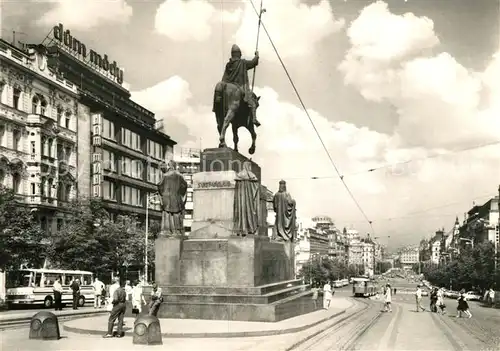 AK / Ansichtskarte Praha Prahy Prague Wenzelsplatz Kat. Praha