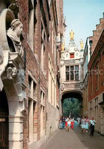 AK / Ansichtskarte Brugge Blinde Ezelstraat Rue de l Ane aveugle Kat. 