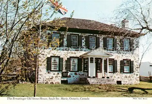 AK / Ansichtskarte Sault Ste. Marie Ermatinger Old Stone House Kat. Sault Ste. Marie