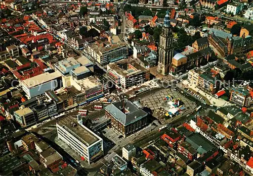 AK / Ansichtskarte Groningen Het hart gezien vanuit de lucht Kat. Groningen