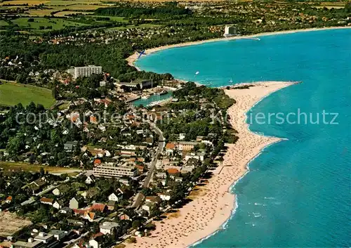 AK / Ansichtskarte Niendorf Ostseebad Fliegeraufnahme Kat. Timmendorfer Strand