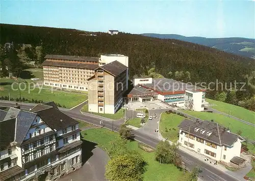 AK / Ansichtskarte Oberhof Thueringen Ferienheim Fritz Weineck Fliegeraufnahme Kat. Oberhof Thueringen