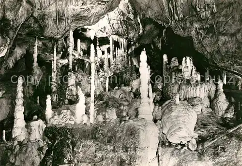AK / Ansichtskarte Hoehlen Caves Grottes Baumannshoehle Saeulenhalle Ruebeland  Kat. Berge