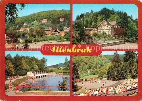 AK / Ansichtskarte Altenbrak Harz Rolandseck Bergschwimmbad Waldbuehne Kat. Altenbrak