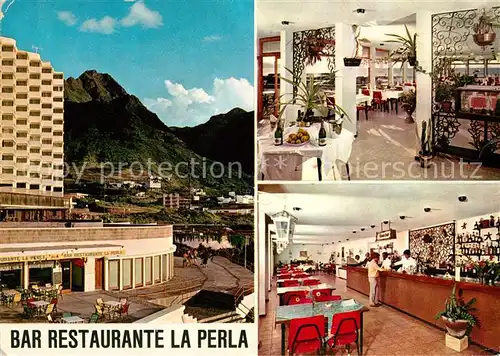 AK / Ansichtskarte Tenerife Bar Restaurante La Perla Kat. Islas Canarias Spanien