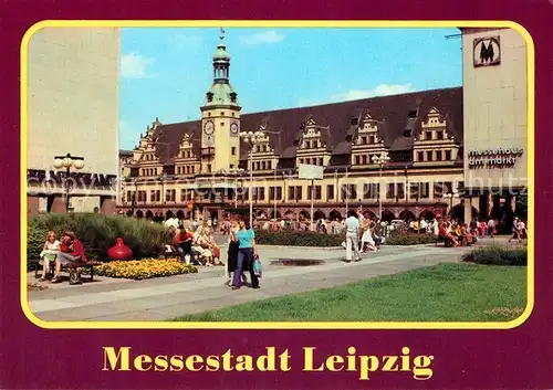 AK / Ansichtskarte Leipzig Altes Rathaus Markt Kat. Leipzig