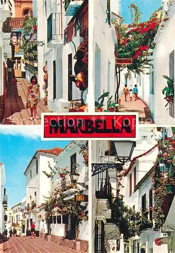 AK / Ansichtskarte Marbella Andalucia Dorfmotive Kat. Marbella