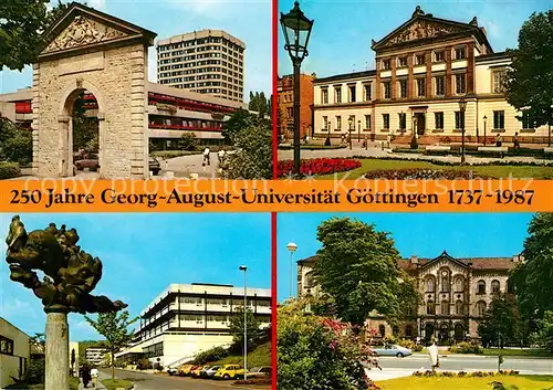 AK / Ansichtskarte Goettingen Niedersachsen Georg August Universitaet Kat. Goettingen
