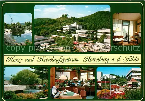 AK / Ansichtskarte Rotenburg Fulda Herz Kreislauf Zentrum Teilansichten Kat. Rotenburg a.d. Fulda