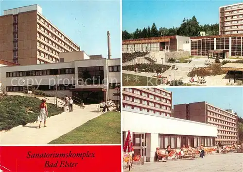 AK / Ansichtskarte Bad Elster Sanatoriumskomplex Kat. Bad Elster