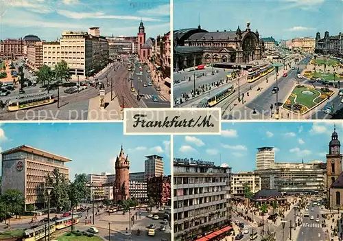 AK / Ansichtskarte Frankfurt Main Strassenpartien Kat. Frankfurt am Main