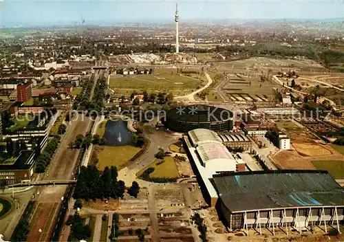 AK / Ansichtskarte Dortmund Bundesgartenschau 1959 Fliegeraufnahme Kat. Dortmund