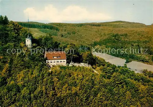 AK / Ansichtskarte Bad Driburg Iburgplateau mit der Sachsenklause Kat. Bad Driburg