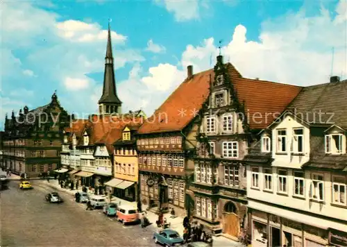 AK / Ansichtskarte Hameln Weser Osterstrasse mit Museum und Hochzeitshaus