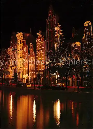 AK / Ansichtskarte Amsterdam Niederlande Keizersgracht met oude gevels Kat. Amsterdam
