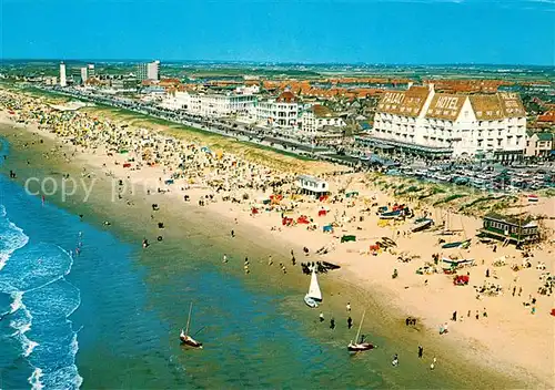 AK / Ansichtskarte Noordwijk aan Zee  Fliegeraufnahme Kat. Noordwijk