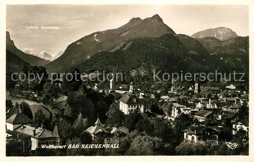 AK / Ansichtskarte Bad Reichenhall mit Mueller Horn udn Ristfeichthorn Kat. Bad Reichenhall
