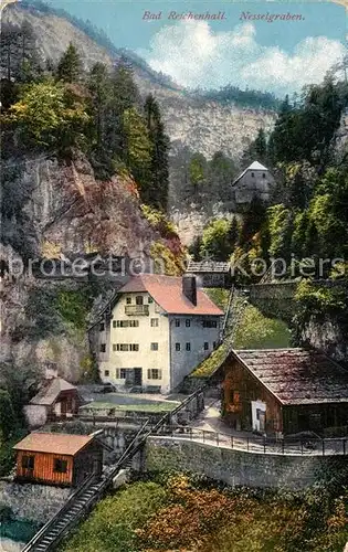 AK / Ansichtskarte Bad Reichenhall Nesselgraben Kat. Bad Reichenhall