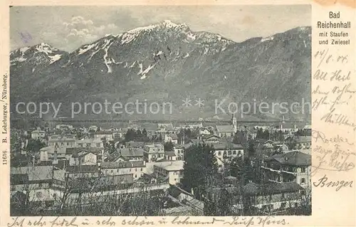 AK / Ansichtskarte Bad Reichenhall mit Staufen und Zwiesel Kat. Bad Reichenhall