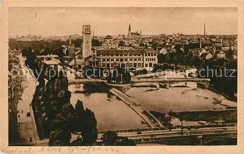 AK / Ansichtskarte Muenchen Isarpartie mit Deutschem Museum Kat. Muenchen