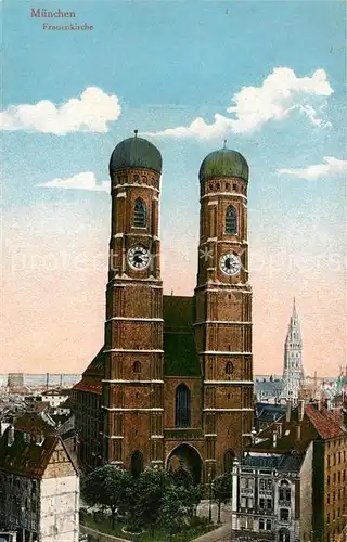 AK / Ansichtskarte Muenchen Frauenkirche Kat. Muenchen