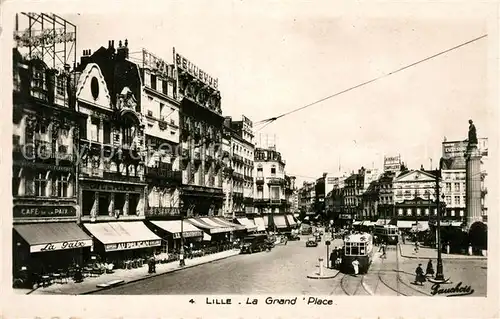 AK / Ansichtskarte Lille Nord La Grand Place Kat. Lille