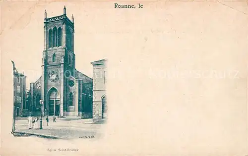 AK / Ansichtskarte Roanne Loire Eglise Saint Etienne Kat. Roanne