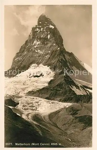 AK / Ansichtskarte Zermatt VS Matterhorn Kat. Zermatt