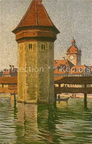 AK / Ansichtskarte Zuerich ZH Wasserturm Rathaus