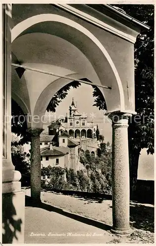 AK / Ansichtskarte Locarno Lago Maggiore Santuario Madonna del Sasso