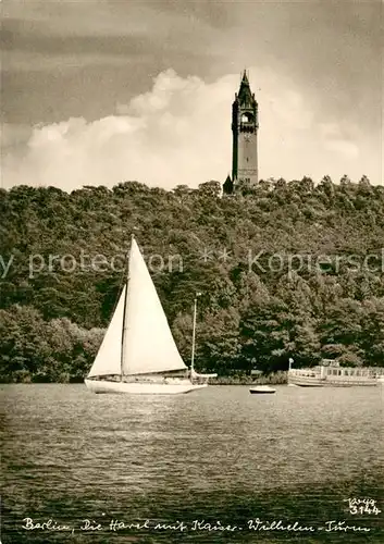 AK / Ansichtskarte Foto Popp Nr. 3144 Berlin Havel Kaiser Wilhelm Turm  Kat. Fotografie