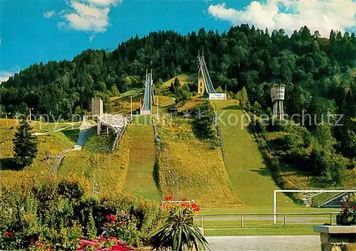 AK / Ansichtskarte Ski Flugschanze Olympia Skistadion Garmisch Partenkirchen Kat. Sport