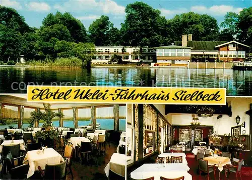 AK / Ansichtskarte Sielbeck Holsteinische Schweiz Hotel Uklei Faehrhaus  Kat. Eutin