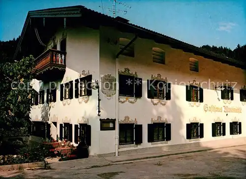 AK / Ansichtskarte Valley Oberbayern Waldrestaurant Maxlmuehle Kat. Valley