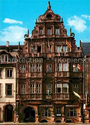 AK / Ansichtskarte Heidelberg Neckar Hotel zum Ritter  Kat. Heidelberg