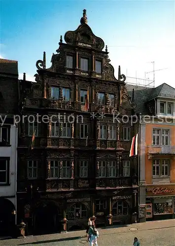 AK / Ansichtskarte Heidelberg Neckar Hotel zum Ritter  Kat. Heidelberg