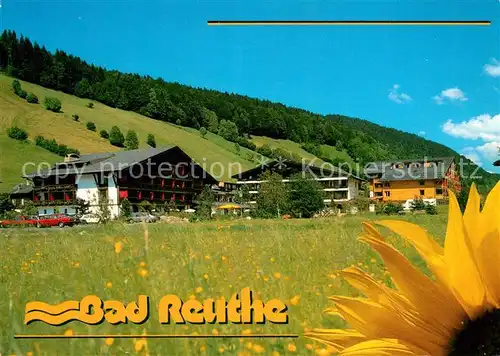 AK / Ansichtskarte Reuthe Vorarlberg Kurhotel Moorheilbad Bad Reuthe Kat. Reuthe
