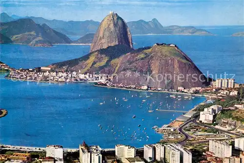 AK / Ansichtskarte Rio de Janeiro Baia da Guanabara Urca e Pao de Acucar Kat. Rio de Janeiro