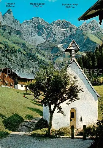 AK / Ansichtskarte Einoedsbach Kapelle Alpenblick Kat. Oberstdorf