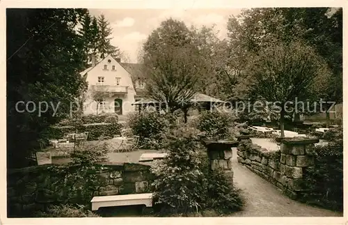 AK / Ansichtskarte Bayreuth Friedrichsthal Cafe Restaurant im Steinachtal Kat. Bayreuth