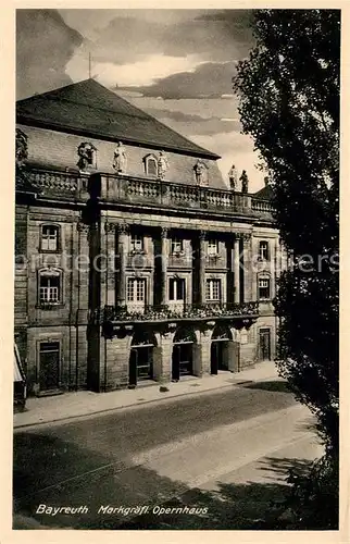 AK / Ansichtskarte Bayreuth Opernhaus Kat. Bayreuth