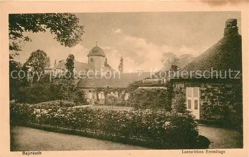 AK / Ansichtskarte Bayreuth Lustschloss Eremitage Kat. Bayreuth
