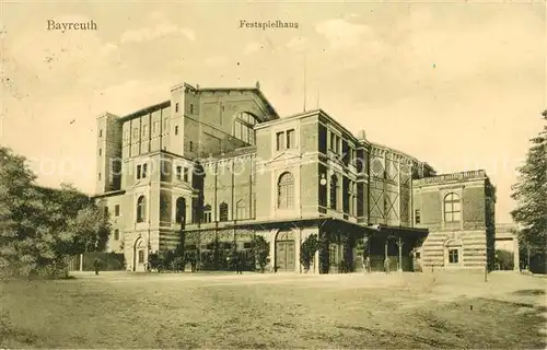 AK / Ansichtskarte Bayreuth Festspielhaus Kat. Bayreuth